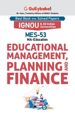 MES-53 Educational Management, Planning and Finance by Gullybaba Com, Panel