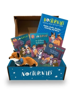 The Nocturnals Grow & Read Activity Box: Early Readers, Plush Toy, and Activity Book - Level 1-3 [With Plush] by Hecht, Tracey