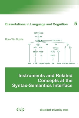 Instruments and Related Concepts at the Syntax-Semantics Interface by Van Hooste, Koen