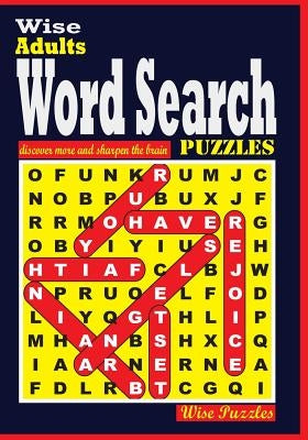 Wise Adults Word Search Puzzles by Puzzles, Wise