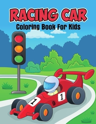 Racing Car Coloring Book for Kids: Unique and Relaxing Coloring Activity Book for Beginner, Toddler, Preschooler & Kids Ages 4-8 by Studio, Pixelart