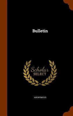 Bulletin by Anonymous