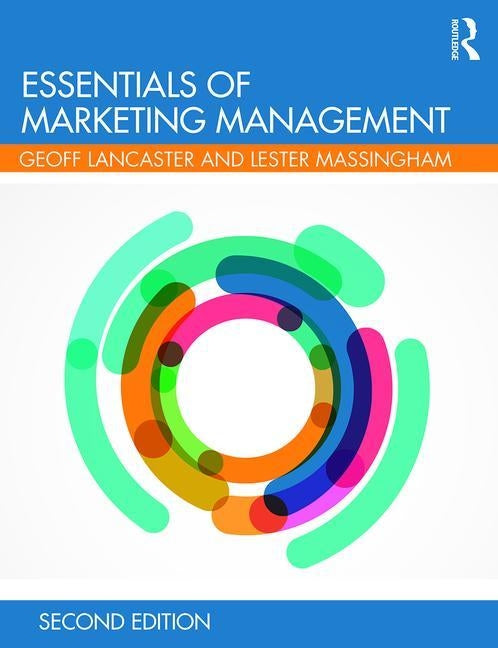 Essentials of Marketing Management by Lancaster, Geoffrey