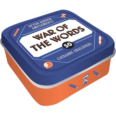 After Dinner Amusements: War of the Words: 50 Category Challenges by Chronicle Books, Chronicle