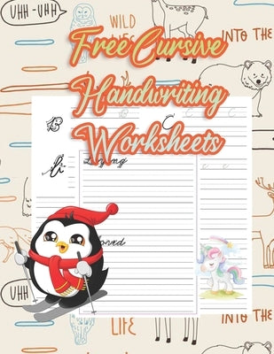 Free Cursive Handwriting Worksheets: handwriting tracing workbook-handwriting practice paper for kids-handwriting practice sheets by Publishing, Bestmango