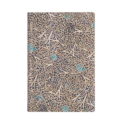 Granada Turquoise Mini Lined Softcover Journal, 208pg, 80gsm by Paperblanks (Moorish Mosaic) by Paperblanks