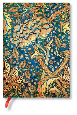 Morris Windrush MIDI Lined Softcover Journal, 176pg, 100gsm by Paperblanks (William Morris) by Paperblanks