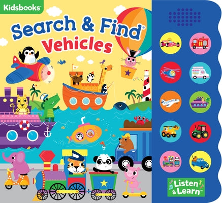Search & Find: Vehicles by Publishing, Kidsbooks