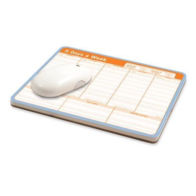 5 Days a Week Paper Mousepad by Knock Knock
