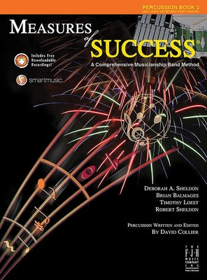 Measures of Success Percussion Book 2 by Sheldon, Deborah A.