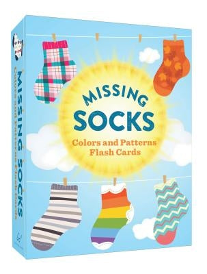 Missing Socks Colors and Patterns Flash Cards by Chronicle Books