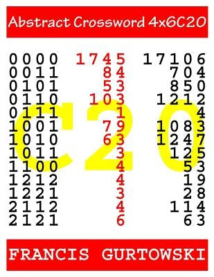 Abstract Crossword 4x6C20 by Gurtowski, Francis