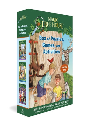 Magic Tree House Box of Puzzles, Games, and Activities (3 Book Set) by Osborne, Mary Pope