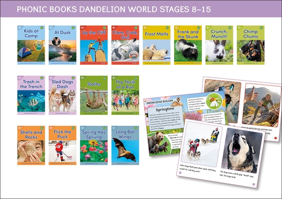 Phonic Books Dandelion World Stages 8-15 (Words with Four Sounds CVCC) by Phonic Books