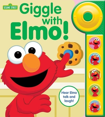 Sesame Street: Giggle with Elmo! Sound Book [With Battery] by Pi Kids