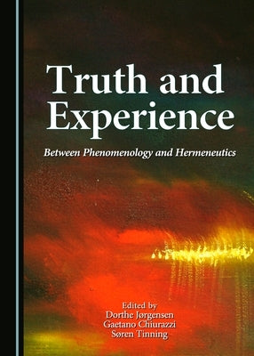 Truth and Experience: Between Phenomenology and Hermeneutics by Chiurazzi, Gaetano