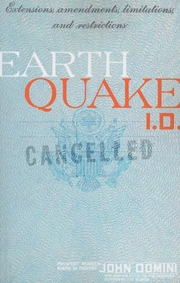 Earthquake I.D. by Domini, John