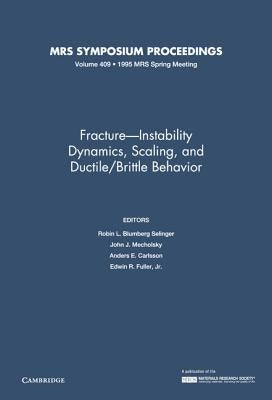 Fracture-Instability Dynamics, Scaling and Ductile/Brittle Behavior by Carlsson, Anders E.