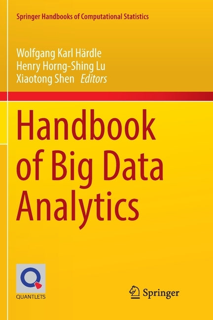 Handbook of Big Data Analytics by Härdle, Wolfgang Karl