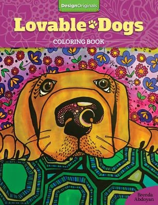 Lovable Dogs Coloring Book by Abdoyan, Brenda