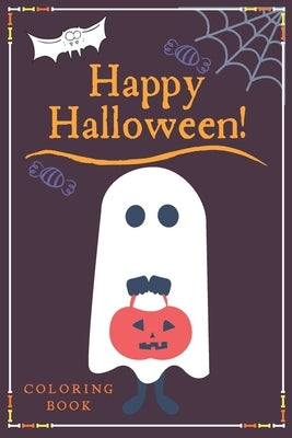 Happy Halloween Coloring Book: Creative Halloween Book: Pretty Nice Halloween Color Book For Kids & Children's - Halloween Gift for Kids. by Castel, Julian