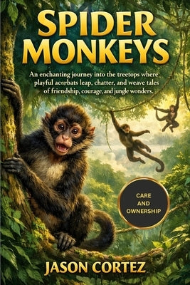 Spider Monkeys: An enchanting journey into the treetops where playful acrobats leap, chatter, and weave tales of friendship, courage, and jungle wonde by Cortez, Jason