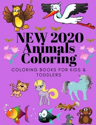 Animals Coloring Coloring Books for Kids & Toddlers: Books for Kids Ages 2-4, 4-8, Boys, Girls by Sam Jo
