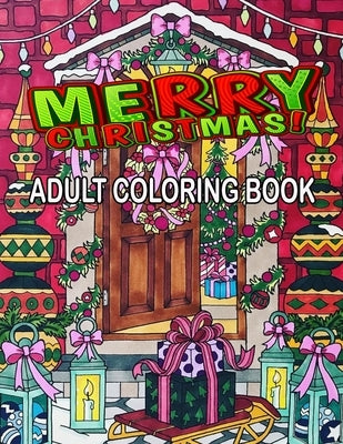 Merry Christmas Adult Coloring Book by Baker, Mark