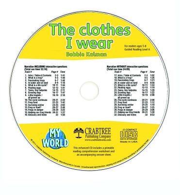 The Clothes I Wear - CD Only by Kalman, Bobbie