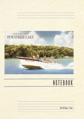 Vintage Lined Notebook Greetings from Pewaukee Lake by Found Image Press