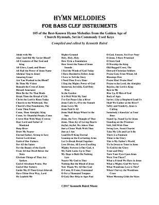 Hymn Melodies for Bass Clef Instruments by Baird, Kenneth R.