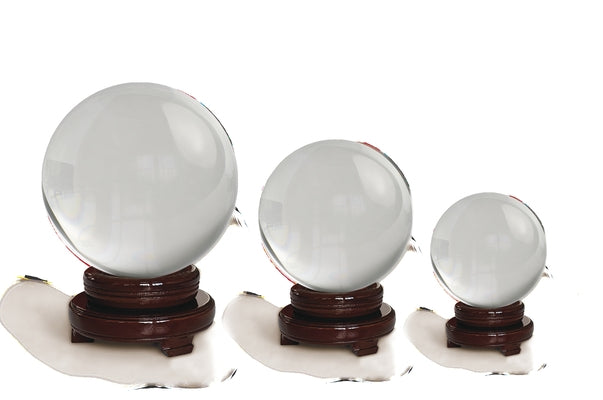 Large Magical Glass Sphere by Lo Scarabeo