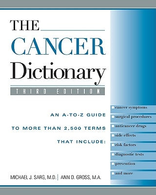 The Cancer Dictionary by Sarg, Michael