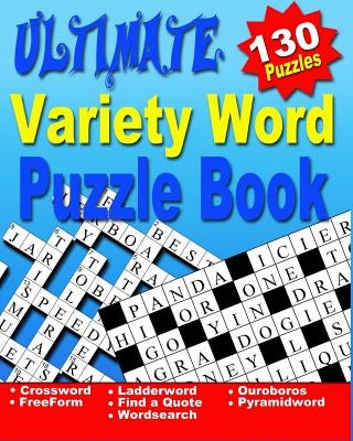 Word Puzzle Book for Adults: Ultimate Word Puzzle Book for Adults and Teenagers (Word Search, Crossword, Ladder Word, Find a Quote, Ouroboros, Pyra by Productions, Razorsharp