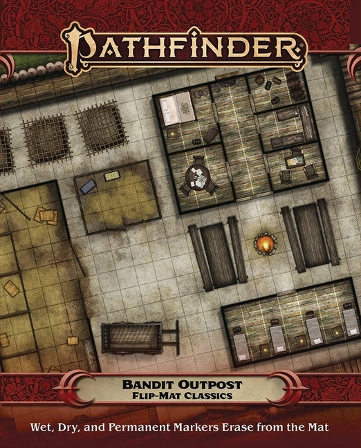 Pathfinder Flip-Mat Classics: Bandit Outpost by Macourek, Corey