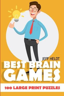 Best Brain Games: Heyawake Puzzles - 100 Large Print Puzzles by Heldt, Jeff