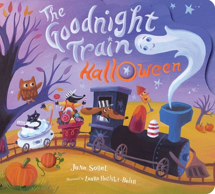 Goodnight Train Halloween Board Book: A Halloween Book for Kids by Sobel, June