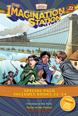 Imagination Station Books 3-Pack: Freedom at the Falls / Terror in the Tunnel / Rescue on the River by Hering, Marianne
