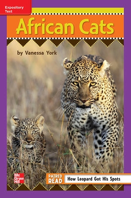 Reading Wonders Leveled Reader African Cats: Ell Unit 6 Week 4 Grade 3 by McGraw Hill