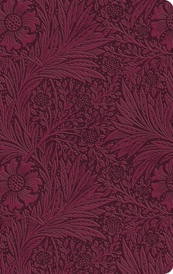 ESV Value Thinline Bible (Trutone, Raspberry, Floral Design) by Esv Bibles