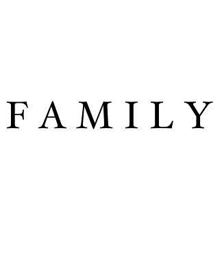 Family: A decorative book for coffee tables, bookshelves and interior design styling Stack deco books together to create a cus by Studio, Urban Decor