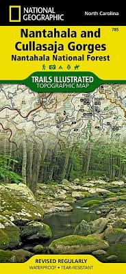 Nantahala and Cullasaja Gorges Map [Nantahala National Forest] by National Geographic Maps