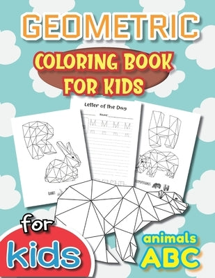 Coloring Book For Kids: Pre K ABC Lettering Practice Workbook with Coloring Animal Vocabulary for Kids Ages 4-8 - Homeschool Teaching, Learnin by Byrd, Sylvia