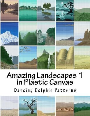 Amazing Landscapes 1: In Plastic Canvas by Patterns, Dancing Dolphin