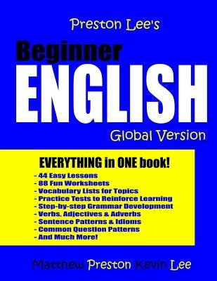 Preston Lee's Beginner English by Preston, Matthew