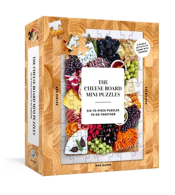 The Cheese Board Mini Puzzles: Six 70-Piece Puzzles to Do Together by Quinn, Meg