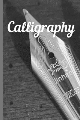 Calligraphy: Practice Workbook 6x9 50 paged calligraphy practice notebook exercise book - 25 pages of slant grid and 25 pages for c by Paper Company