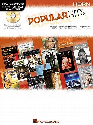 Popular Hits: Instrumental Play-Along for Horn by Hal Leonard Corp