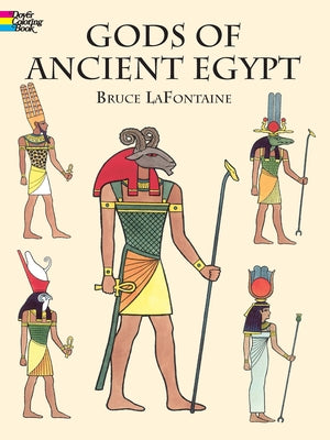Gods of Ancient Egypt Coloring Book by LaFontaine, Bruce