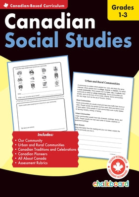 Canadian Social Studies Grades 1-3 by Turnbull, Demetra
